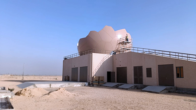 50ft Sandwich Radome